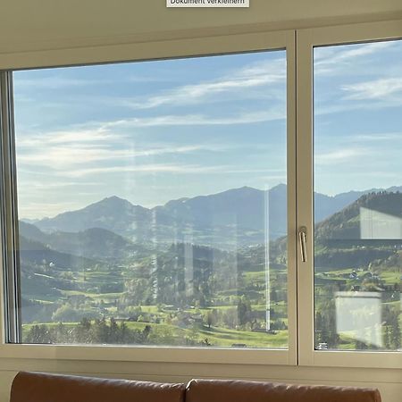 Appenzellerland, Ferienwohnung Mit Aussicht Haslen Exterior foto