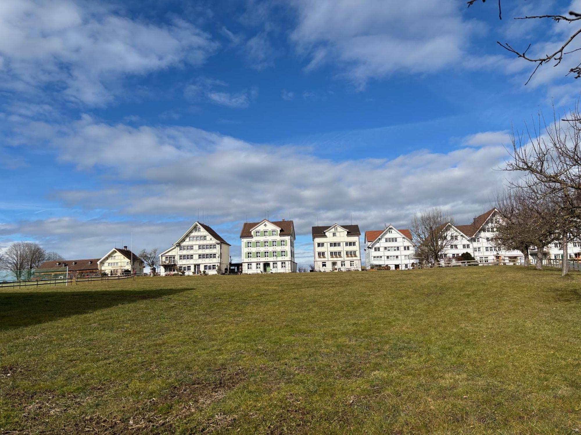 Appenzellerland, Ferienwohnung Mit Aussicht Haslen Exterior foto