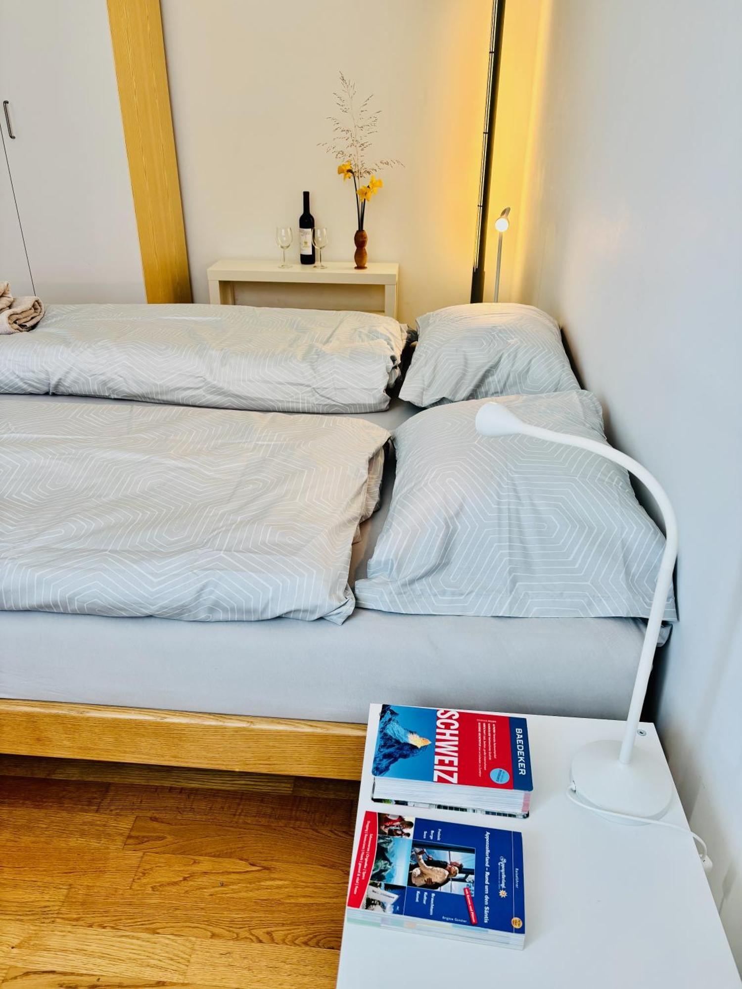 Appenzellerland, Ferienwohnung Mit Aussicht Haslen Exterior foto