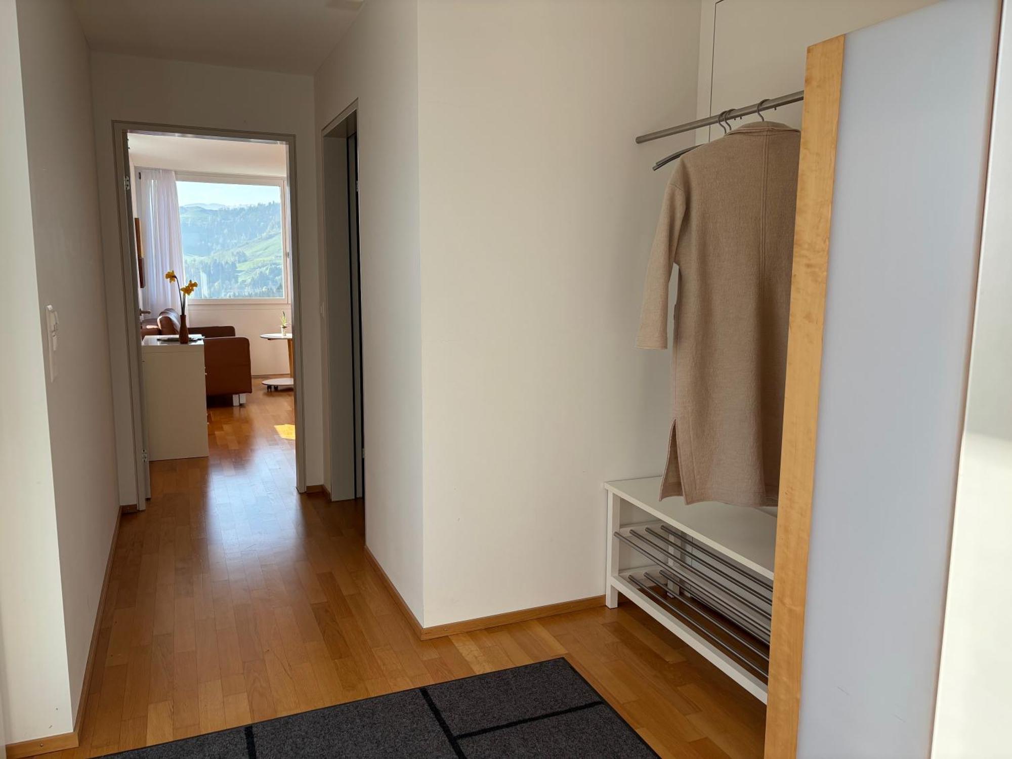Appenzellerland, Ferienwohnung Mit Aussicht Haslen Exterior foto